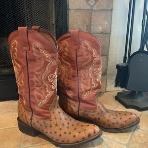 Revolution Two-Tone Mexican Western Cowboy Boots